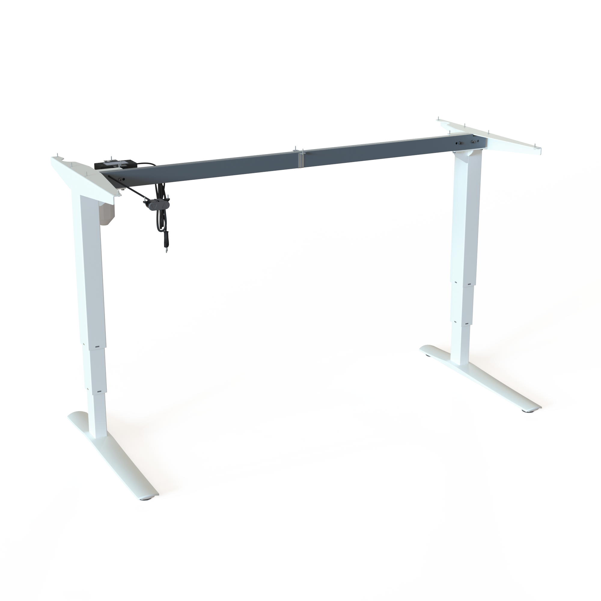 Electric Desk Frame | Width 142 cm | White
